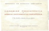 Canarias prehispánica y Africa Occidental española - J.Mª Pinto de la Rosa 1954
