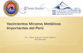 yacimientos metalicos importantes del Perú