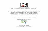 Auditoría ambiental de cumplimiento de la planta de inyección de PICA  km 9