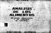 Analisis de Los Alimentos-Metodo Analitico y de Control de Calidad_Dr. Jose Fernadez Salguero_R. Lees_ACRIBIA