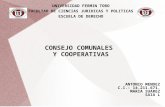 Consejo comunales y cooperativas