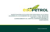 Presentacion Investigacion Fatalidad Descarga Electrica Presentacion Oficial