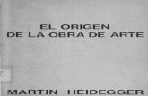El Origen de La Obra de Arte - Martin Heidegger