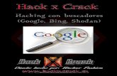 Hack x Crack Hacking Buscadores
