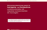 Recomendaciones para la terapia de forjados unidireccionales de viguetas autoportantes de hormigón_ITeC_1992
