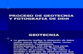 Proceso de Geotecnia Yf Otografia de Ddh