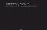 Educacion a Distancia y Tecnologias de La Informacion y Comunicacion