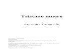Tabucchi Antonio - Tristano Muere