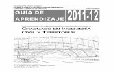 Guia de Aprendizaje 2011 Graduado Ingenieria Civil y Terrirorial UPM