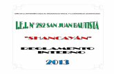 Reglamento Interno 2013 - I.E.I. N° 282 San Juan Bautista-Shancayan