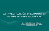515 La Investigacion Preliminar - Ncpp - 2009