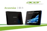 Acer Iconia Tab b1 Espanol