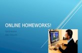 Online homeworks!
