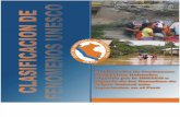 Clasificación de Fenómenos y Desastres Naturales sugerida por la UNESCO e Impacto de los Desastres de Origen Natural más importante en el Perú