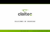 Claitec: soluciones de seguridad