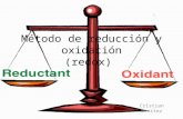 Método de reducción y oxidación