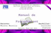 Manual de sistemas y procedimientos