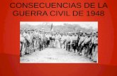 Consecuencias de la guerra civil de 1948 en Costa Rica
