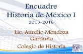 Encuadre Historia de México i 2015 2016