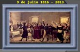 Importancia de la presencia religiosa el 9 de Julio de 1816