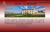 HOTEL LA MOZAIRA CERCA DEL GRAN PREMIO DE FORMULA 1, CIRCUITO URBANO DE VALENCIA