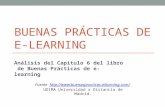 Buenas prácticas de e‐learning