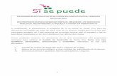 Programa electoral Sí se puede Santa Cruz 2015