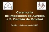 Imposición aureola S. Damian de Molokai