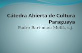 Cátedra Abierta de Cultura Paraguaya