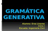 Gramatica generativa   Eros Linares