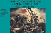 TEMA 4. LA FUERZA DEL LIBERALISMO Y DEL NACIONALISMO. HISTORIA DEL MUNDO CONTEMPORÁNEO.