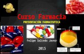 Catedra de farmacologia medicina presentación farmaceutica