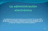 La administración electrónica
