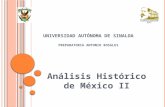 Antecedentes revolución mexicana