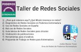 Taller de redes Podemos Extremadura