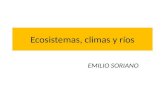 Ecosistemas, climas, ríos y relieves