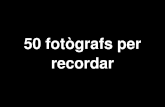 Duran tomeu 50fotògrafs per recordar