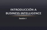 Introducción a business intelligence