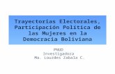Trayectorias electorales y participación política de las mujeres en la democracia boliviana