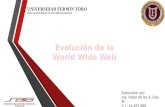 Evolucion de la web 1.0 a la web 7.0