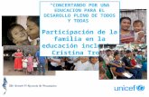Participación de la familia en la educación inclusiva