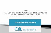 Presentación Víctor Almonacid  - Curso transparencia Dip Alicante