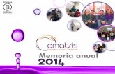 Memoria Anual Ematris 2014