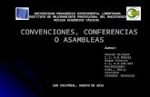 Convenciones. Conferencias o Asambleas
