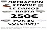 Operación renove. Hasta 250 euros por tu viejo colchón en Valencia