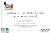 Politicas de Uso: Redes Sociales en el Area Laboral