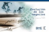 BME Evolución de los negocios Tercer Trimestre 2013