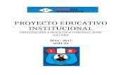 PROYECTO EDUCATIVO DE LA I.E. CORONEL JOSÉ GÁLVEZ 2014 - 2017