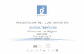 Presentacion Club Deportivo Guadaltrekking
