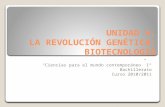 Unidad 4   Revolución genética